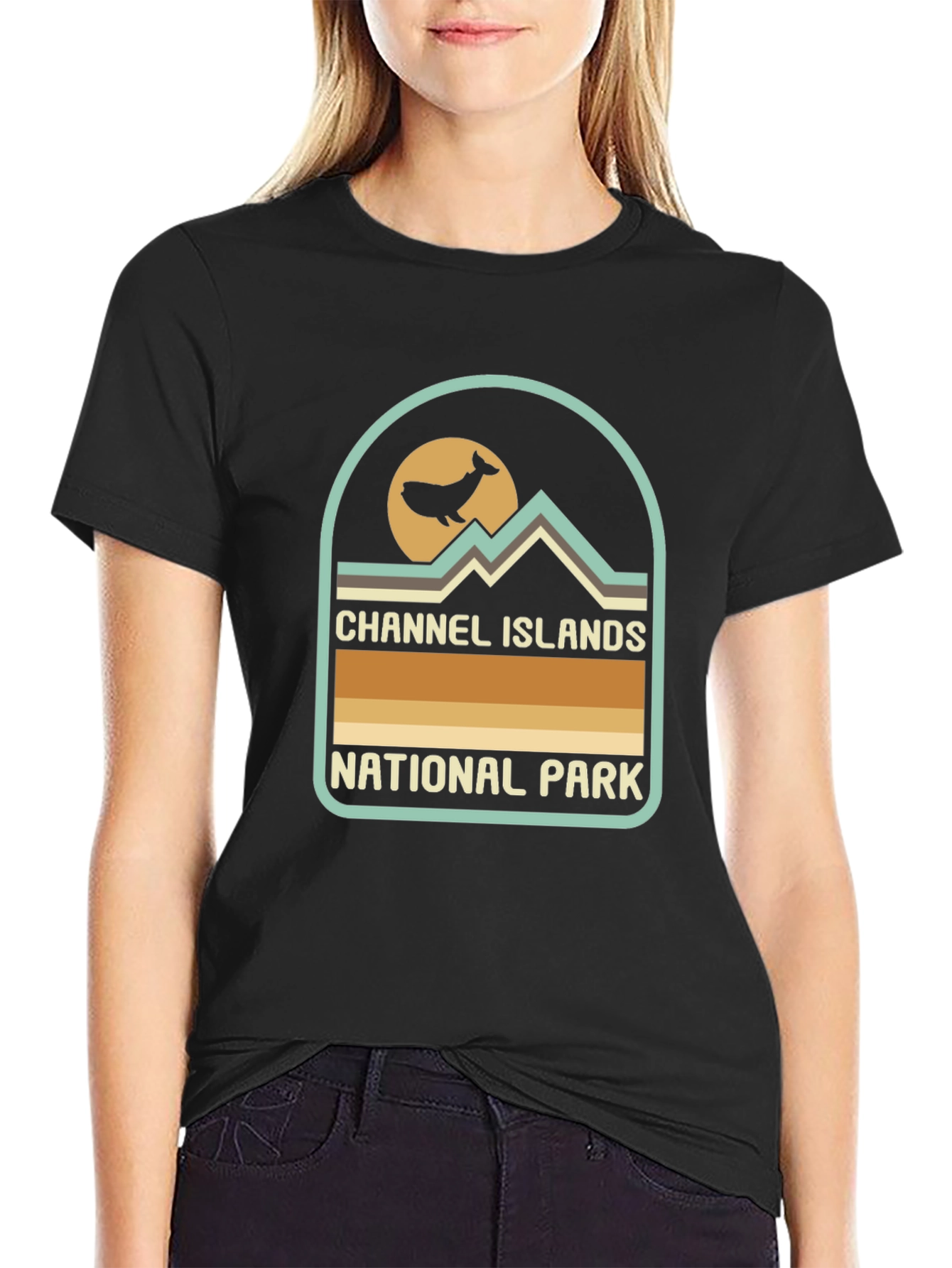 Channel Islands National Park T-Shirt - Whale Graphic Tee