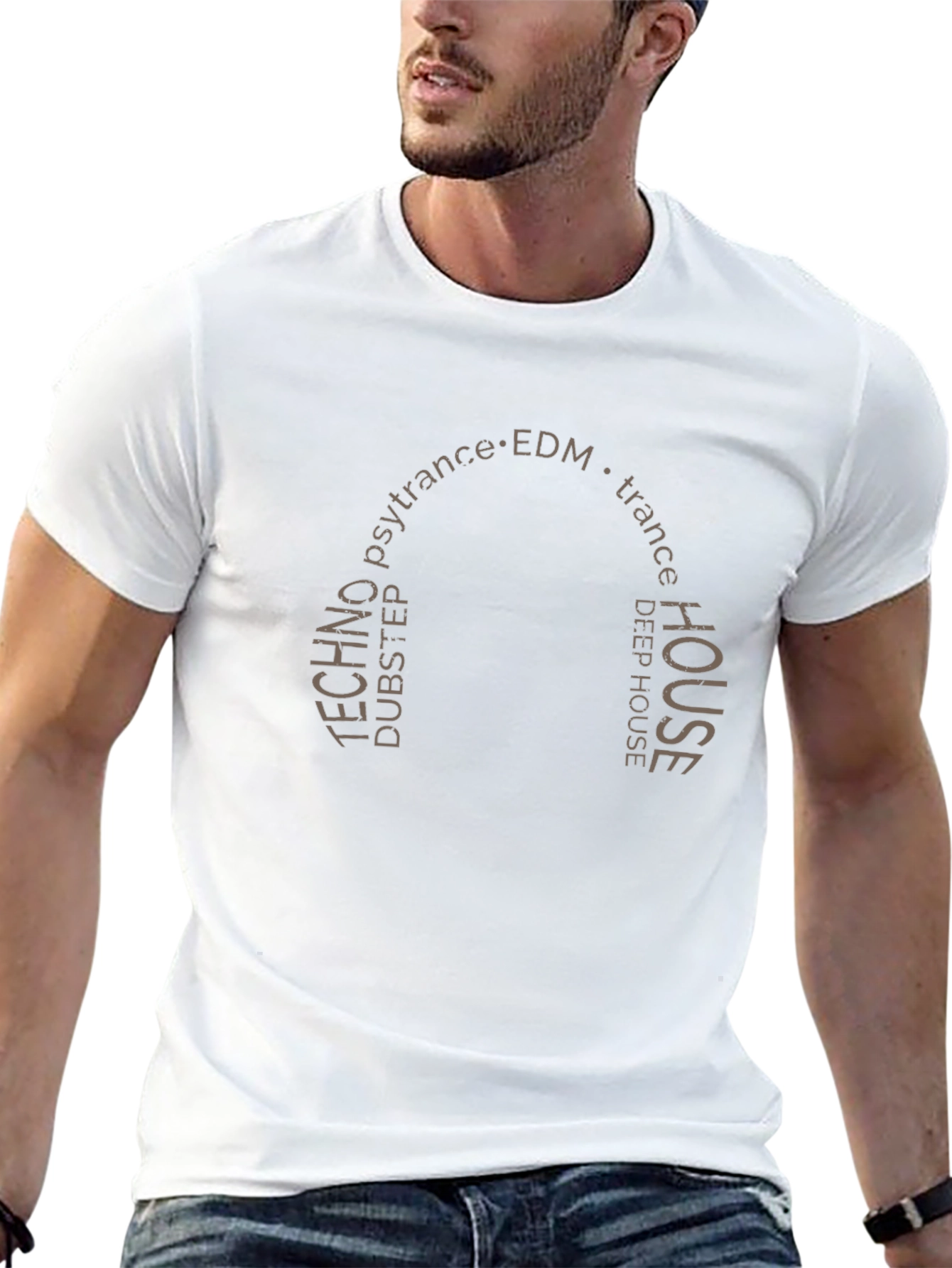 Music Genre Headphone T-Shirt