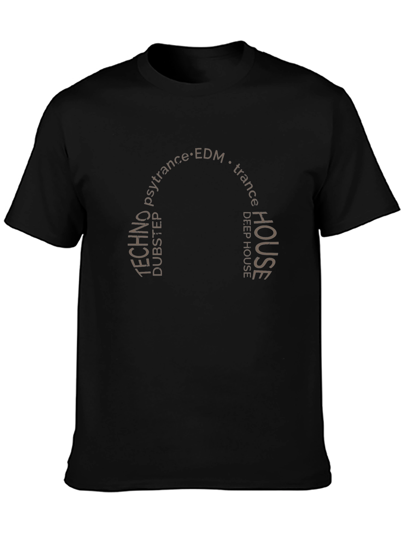 Music Genre Headphone T-Shirt