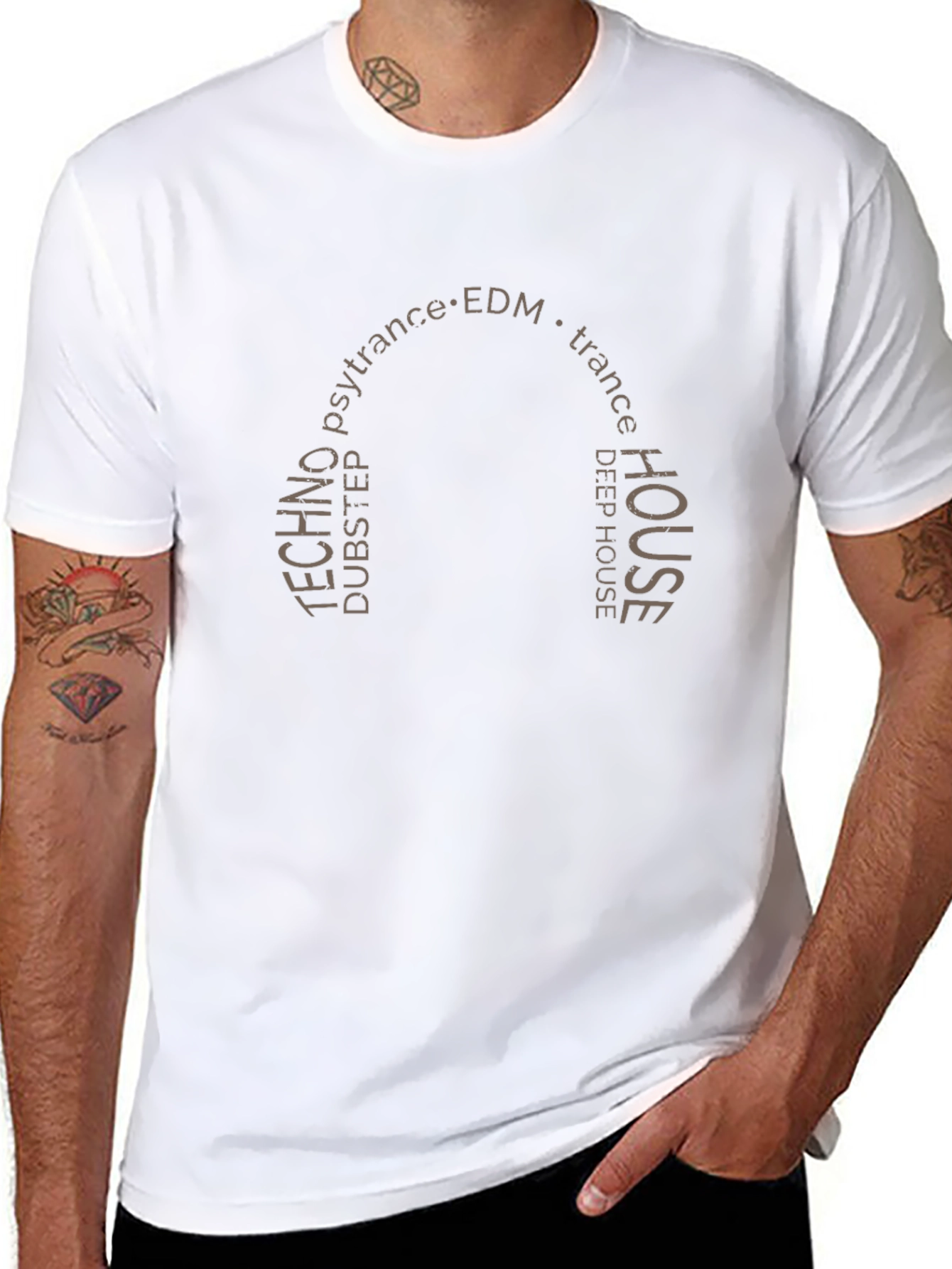 Music Genre Headphone T-Shirt