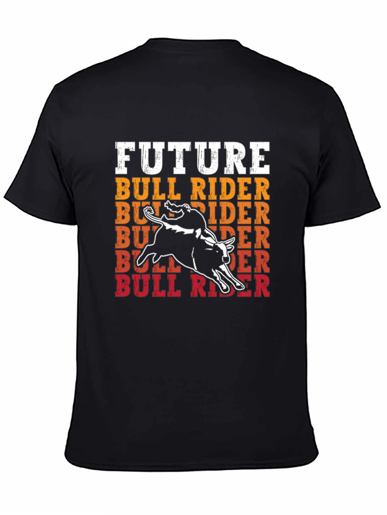 Future Bull Rider Graphic T-Shirt Rodeo