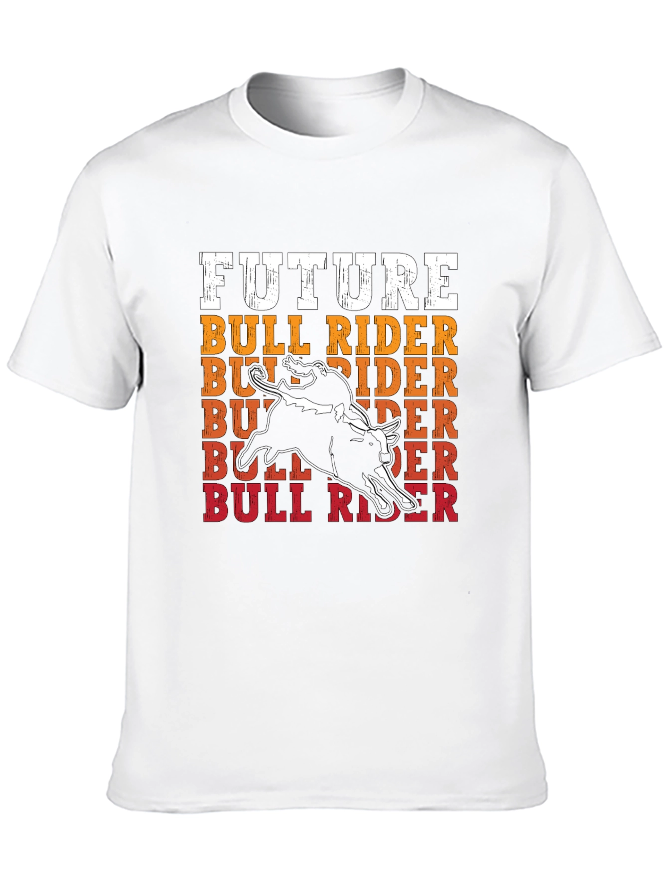 Future Bull Rider Graphic T-Shirt Rodeo
