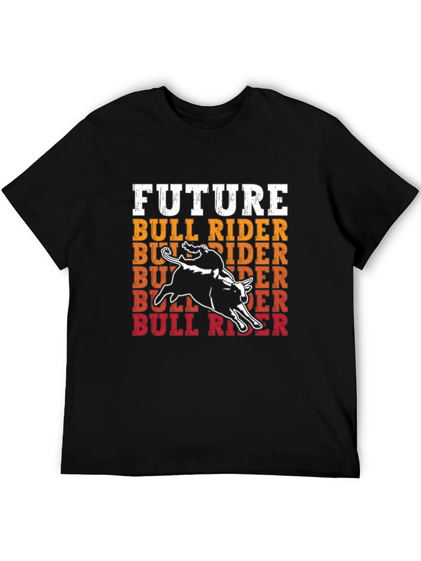 Future Bull Rider Graphic T-Shirt Rodeo