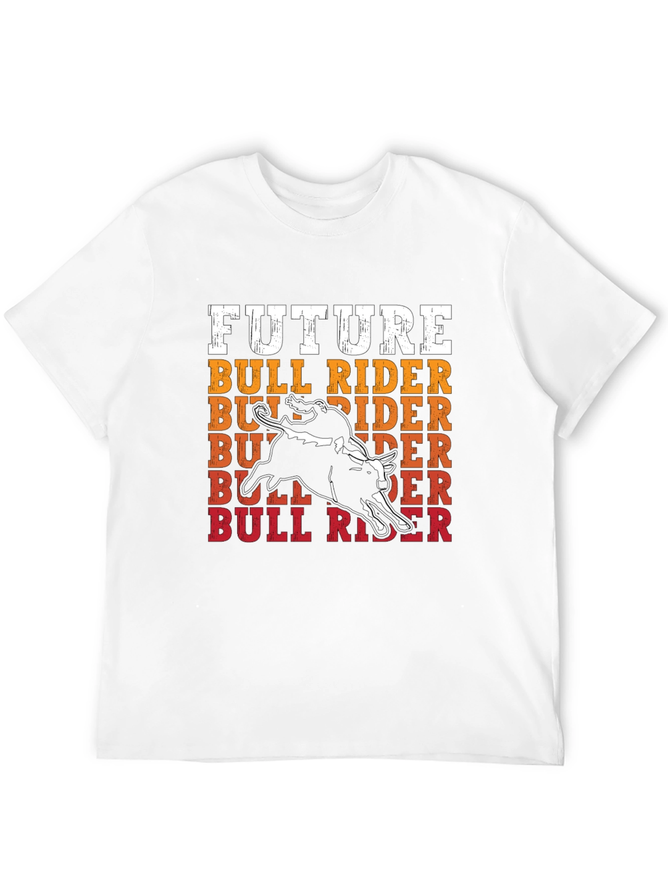 Future Bull Rider Graphic T-Shirt Rodeo