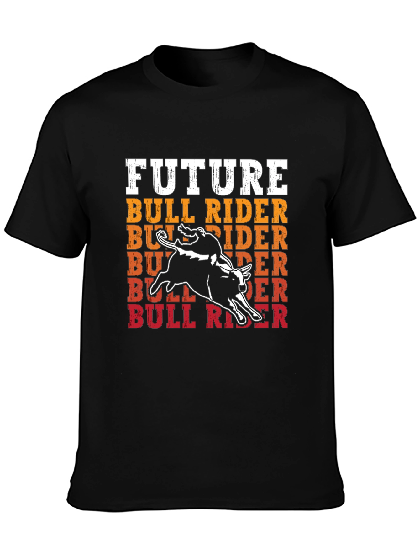 Future Bull Rider Graphic T-Shirt Rodeo