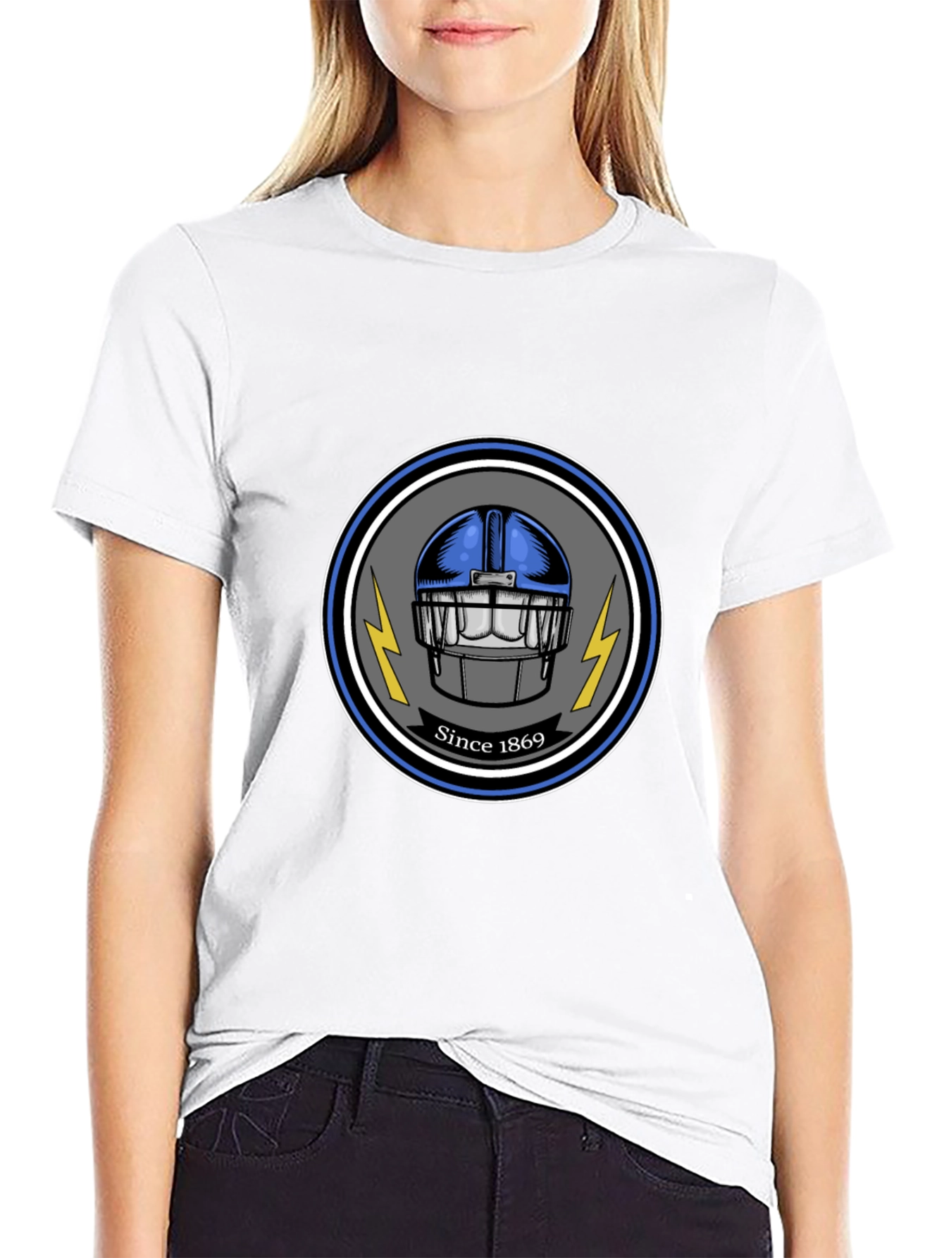 Since 1869 Football Helmet Graphic T-Shirt