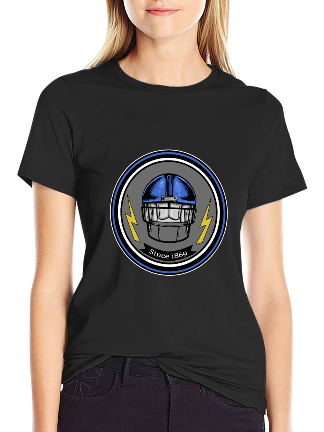 Since 1869 Football Helmet Graphic T-Shirt
