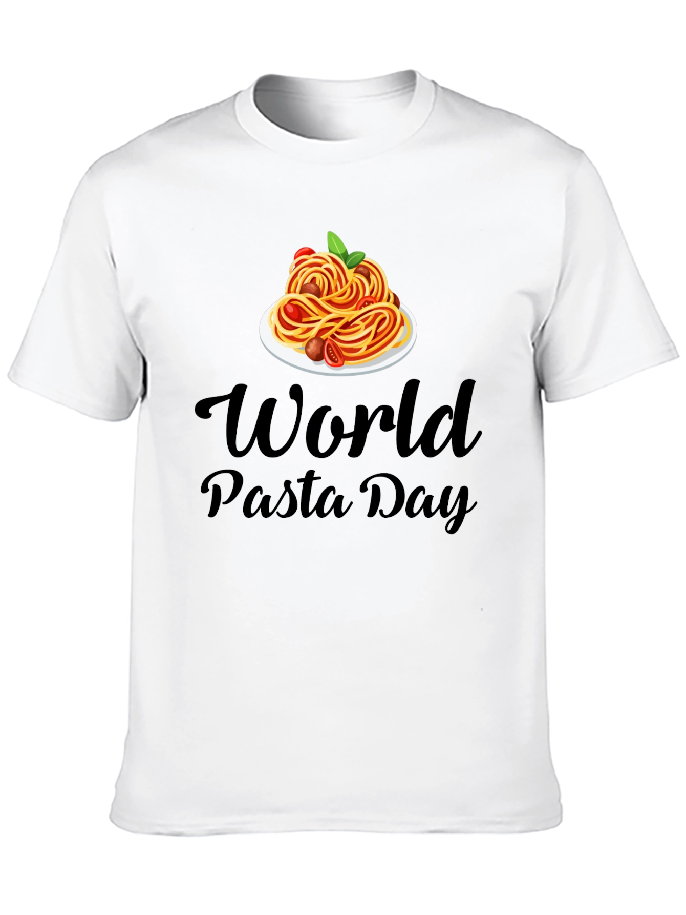 World Pasta Day Graphic T-Shirt