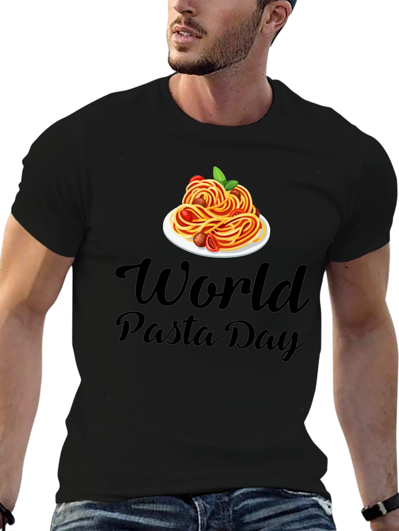 World Pasta Day Graphic T-Shirt