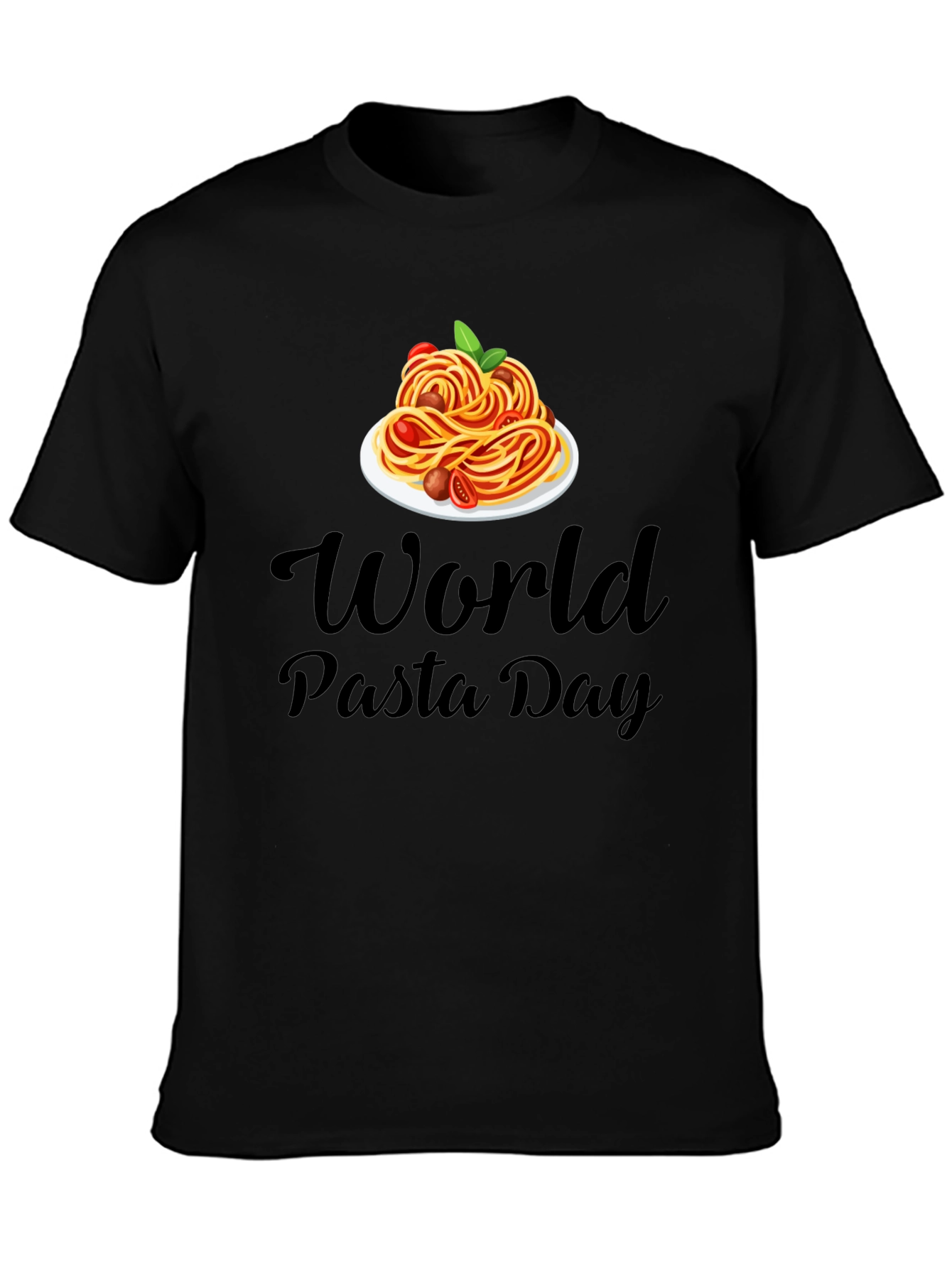 World Pasta Day Graphic T-Shirt