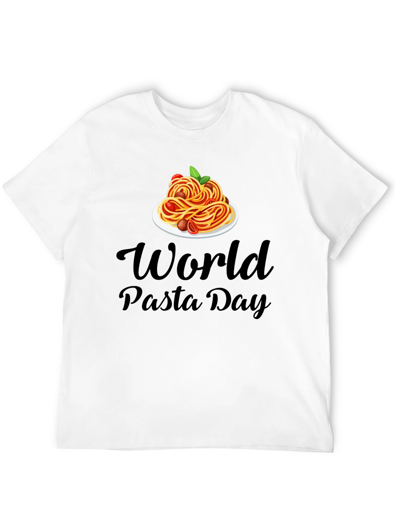 World Pasta Day Graphic T-Shirt