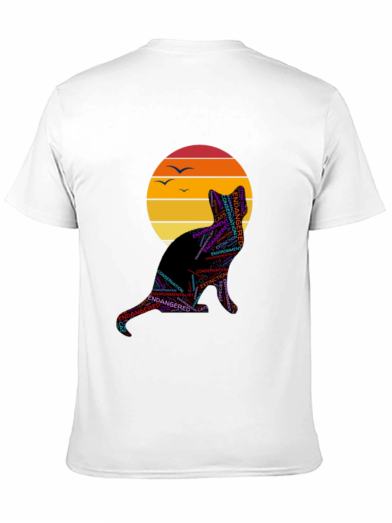 Endangered Cats Graphic T-Shirt