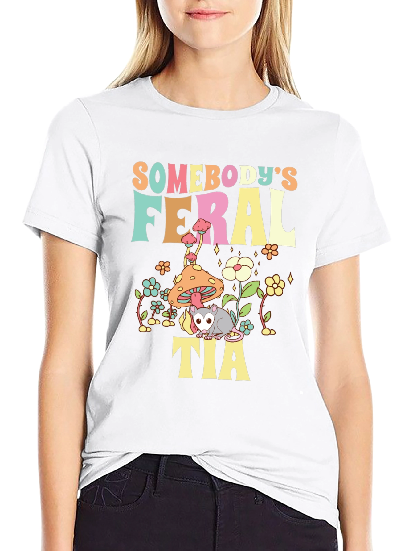 Somebodys Feral Tia T-Shirt