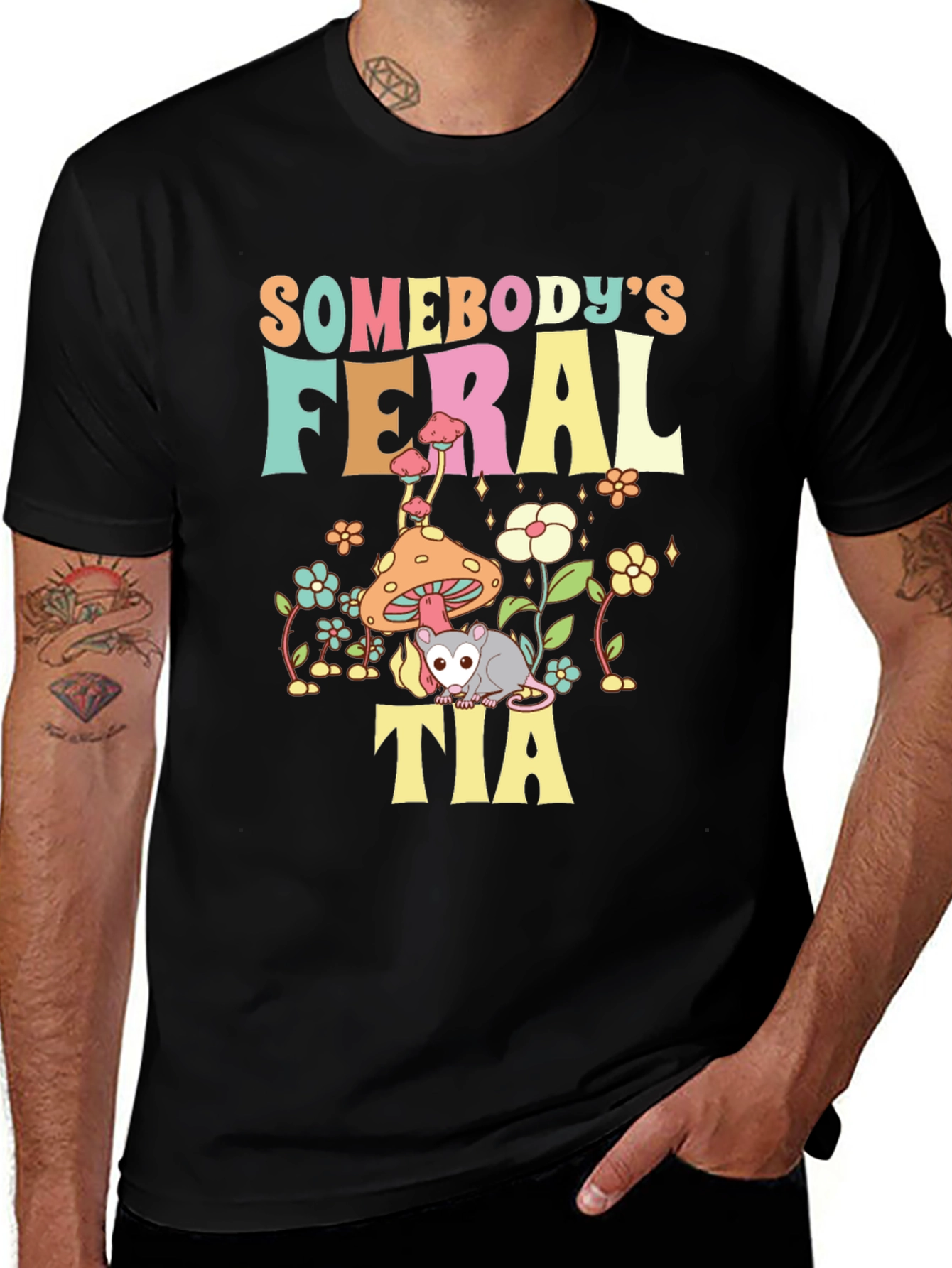 Somebodys Feral Tia T-Shirt
