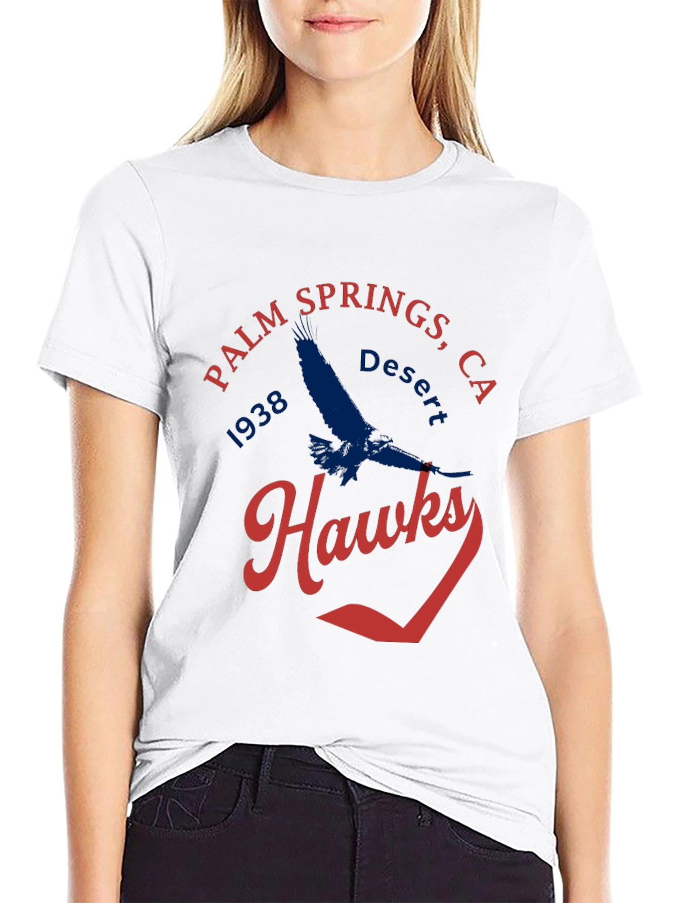 Palm Springs Desert Hawks 1938 Graphic T-Shirt