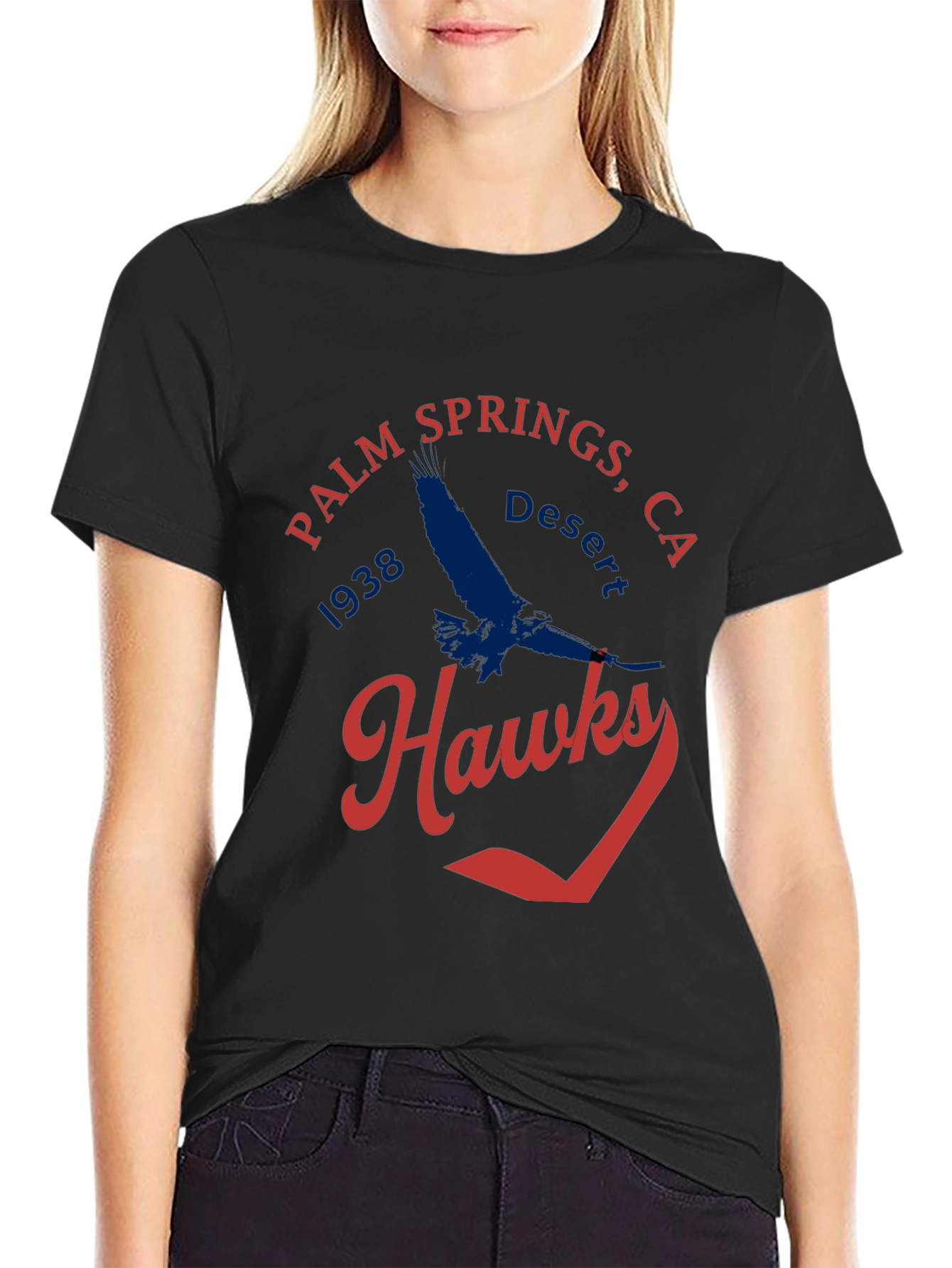 Palm Springs Desert Hawks 1938 Graphic T-Shirt