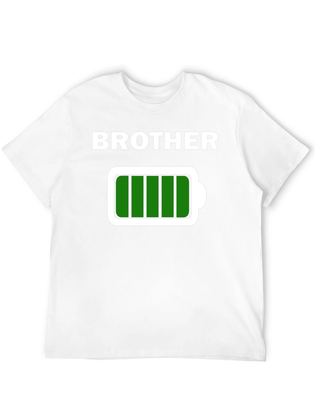 Brother Full Battery T-Shirt - Family Gift