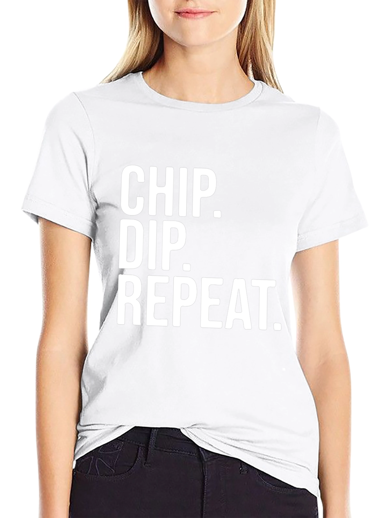 Chip Dip Repeat Graphic Tee