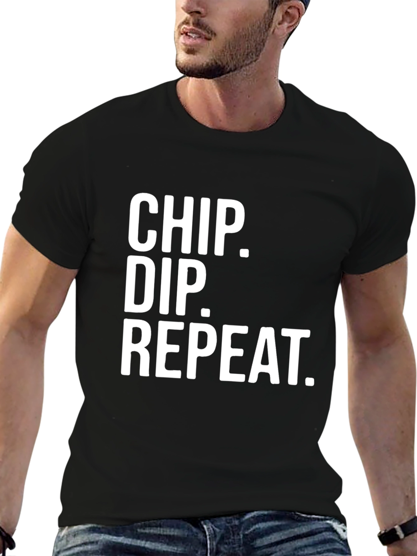 Chip Dip Repeat Graphic Tee
