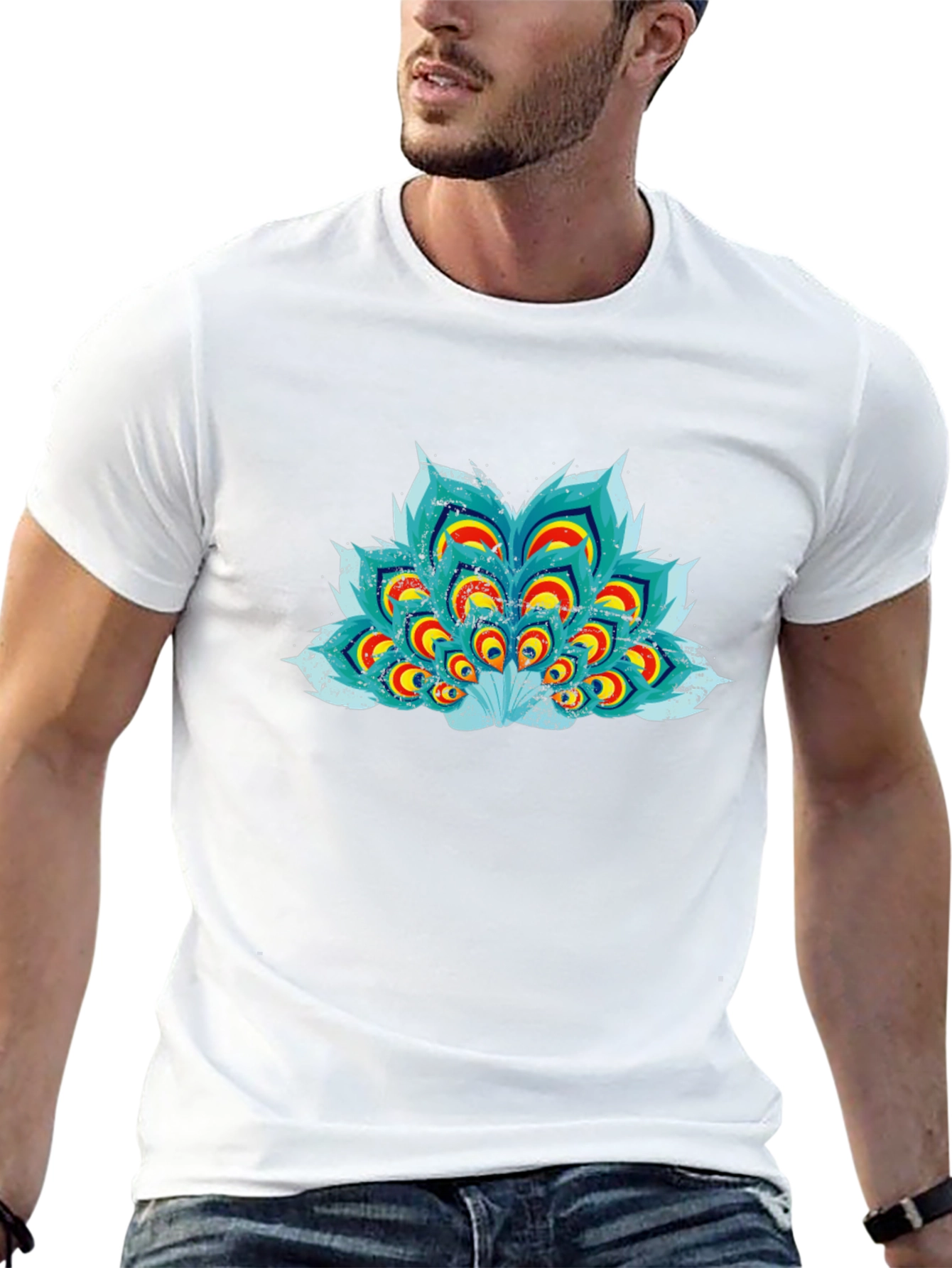 Abstract Graphic Tee - Modern Comfort Fit