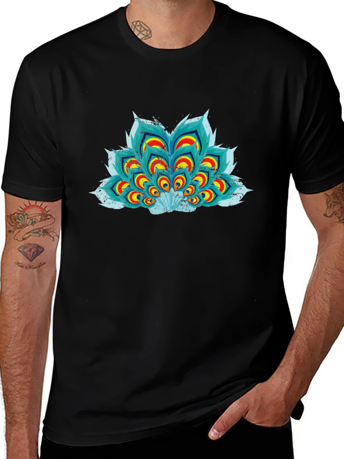 Abstract Graphic Tee - Modern Comfort Fit