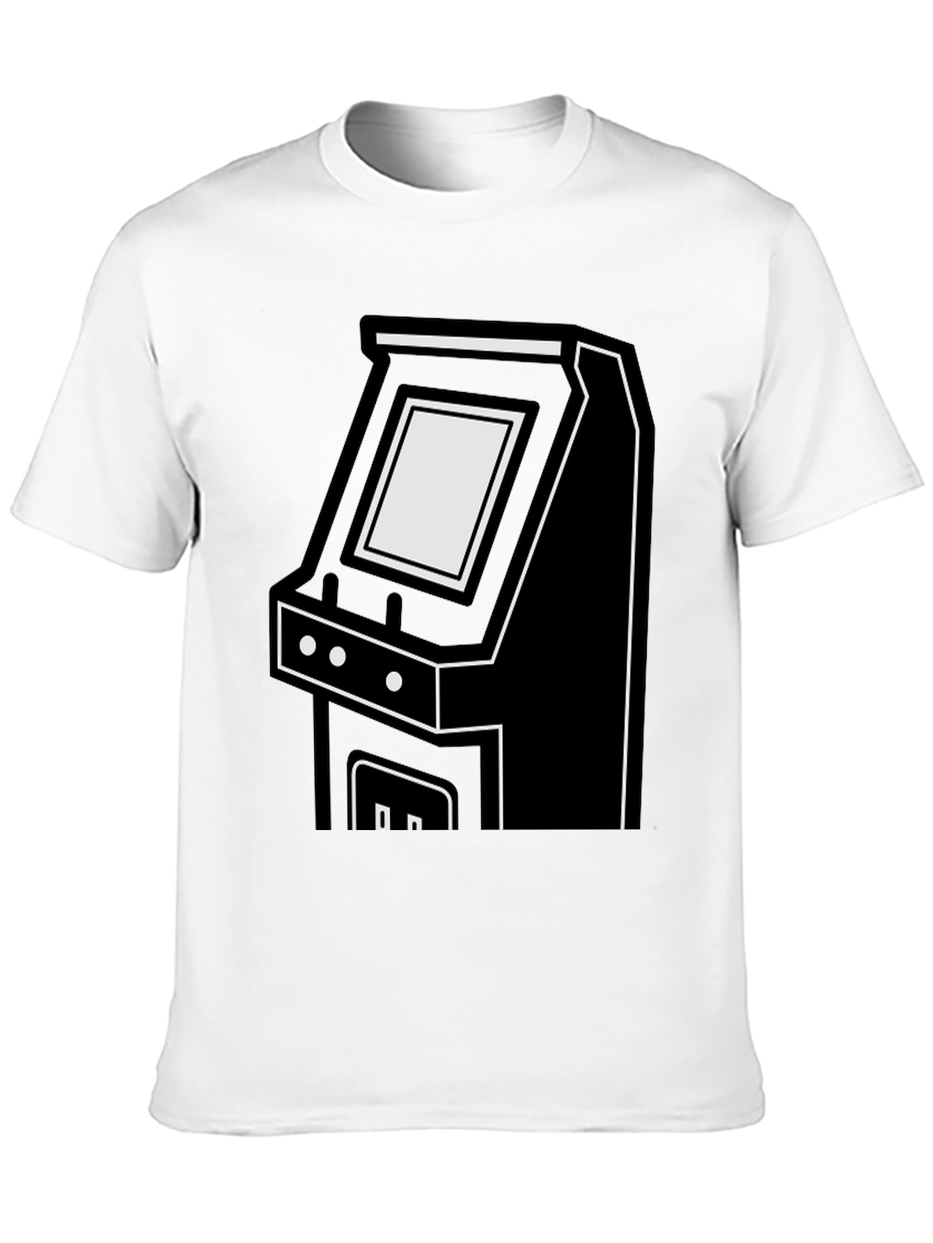 Retro Arcade Game T-Shirt - Black