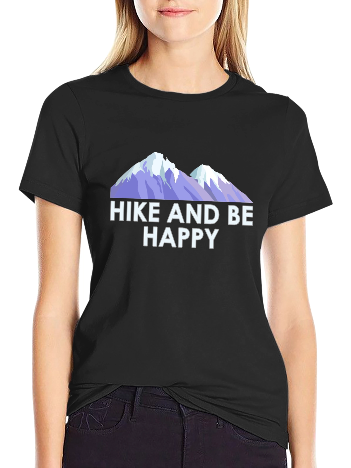 Hike And Be Happy Graphic Tee