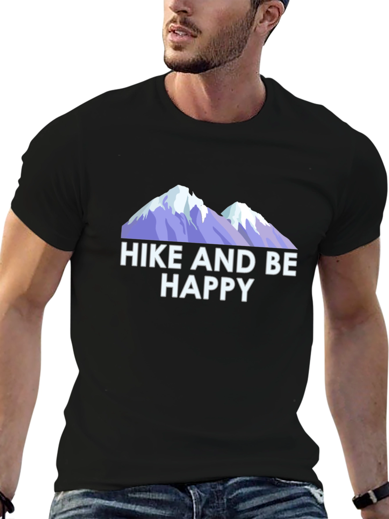 Hike And Be Happy Graphic Tee