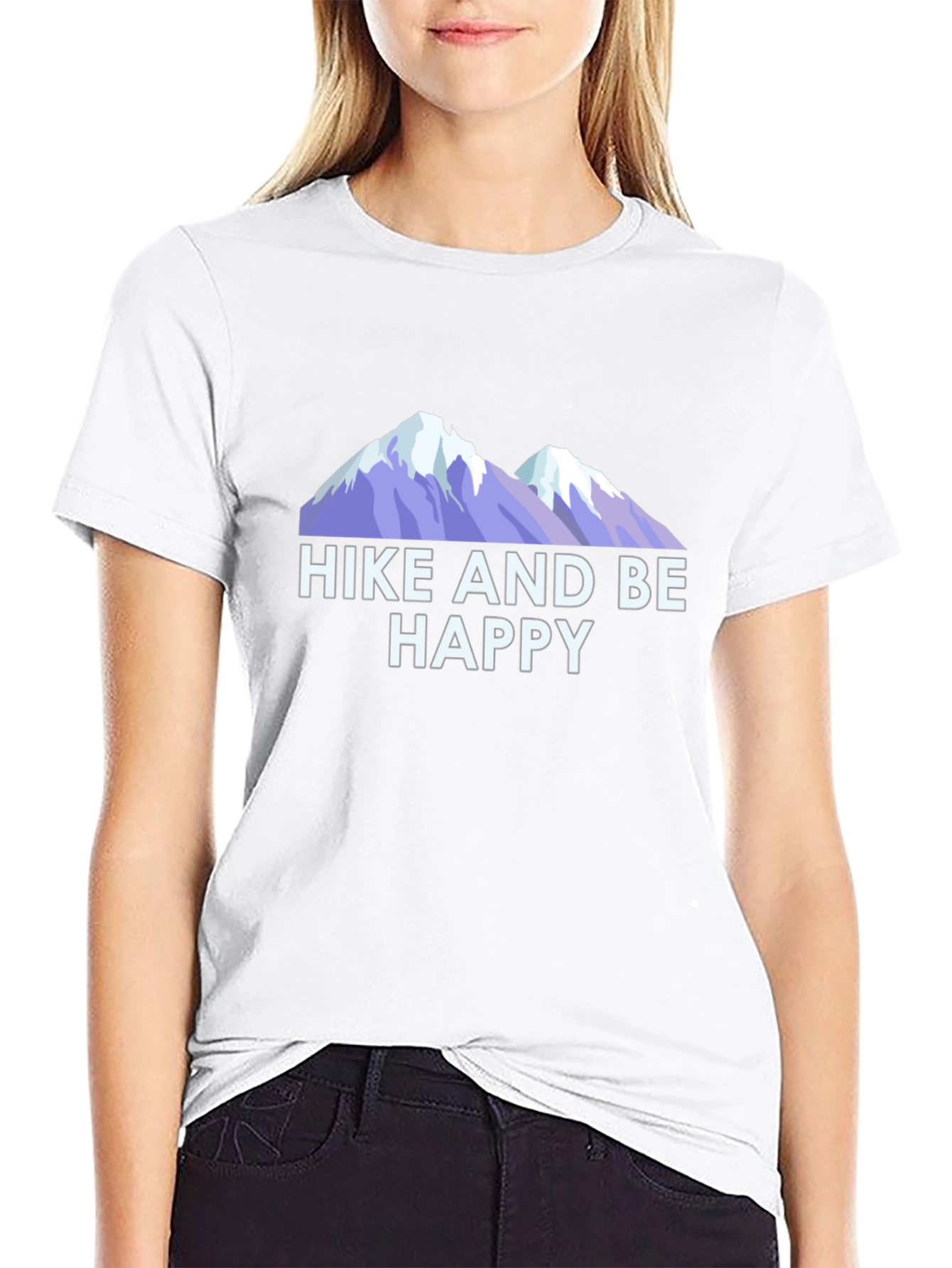 Hike And Be Happy Graphic Tee