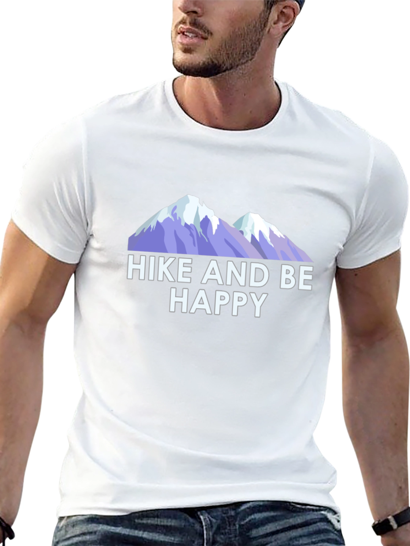 Hike And Be Happy Graphic Tee