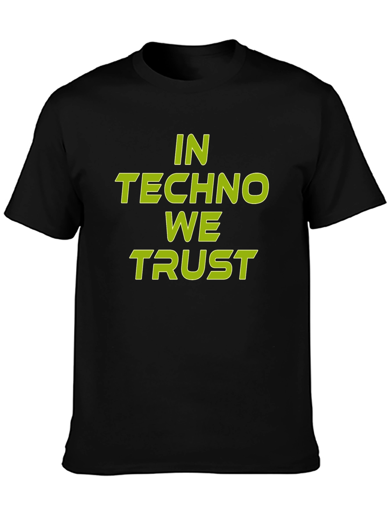 In Techno We Trust Graphic Tee