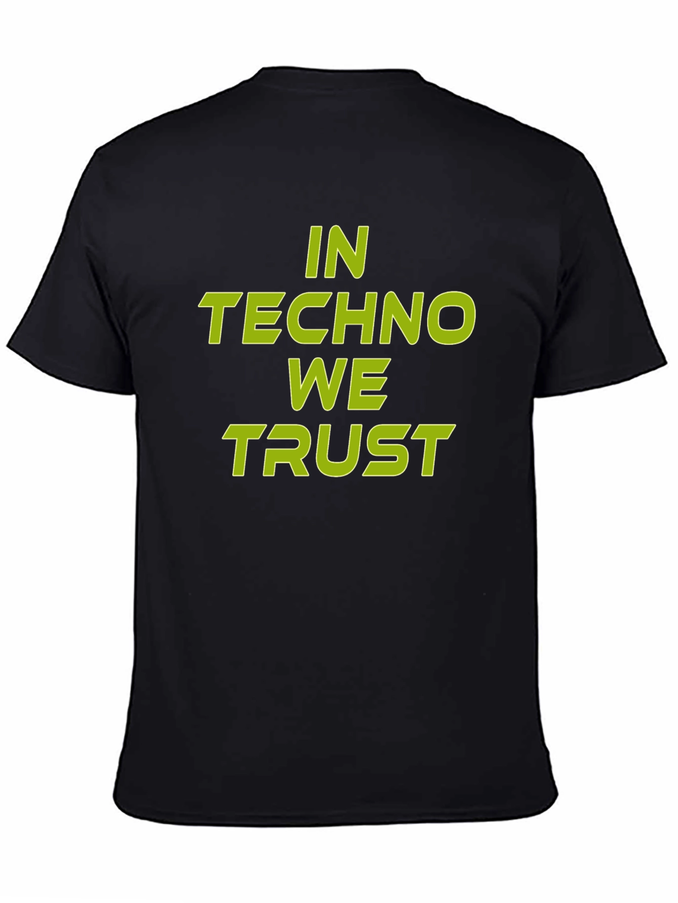 In Techno We Trust Graphic Tee