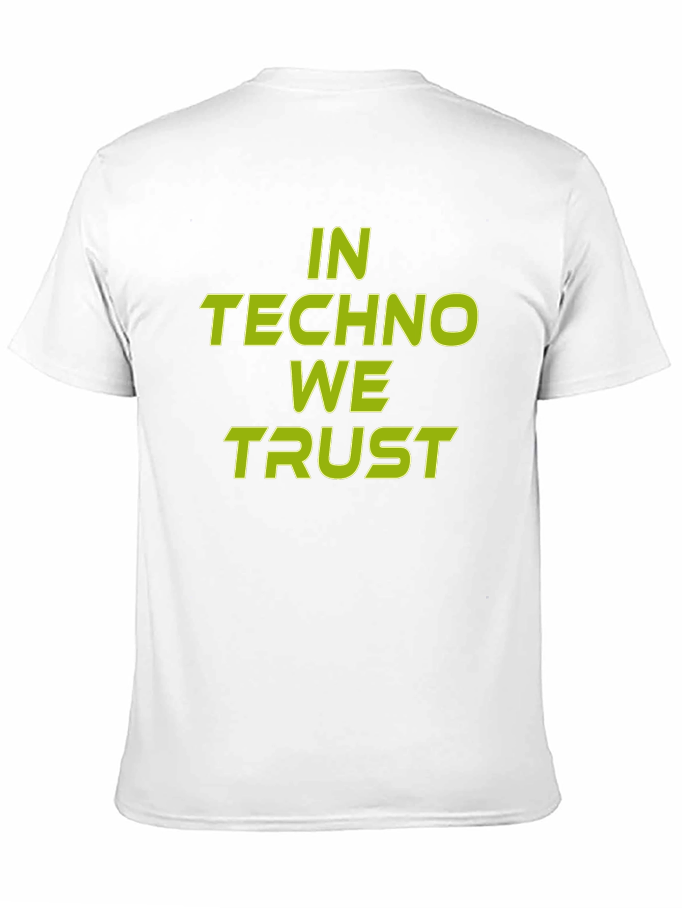 In Techno We Trust Graphic Tee