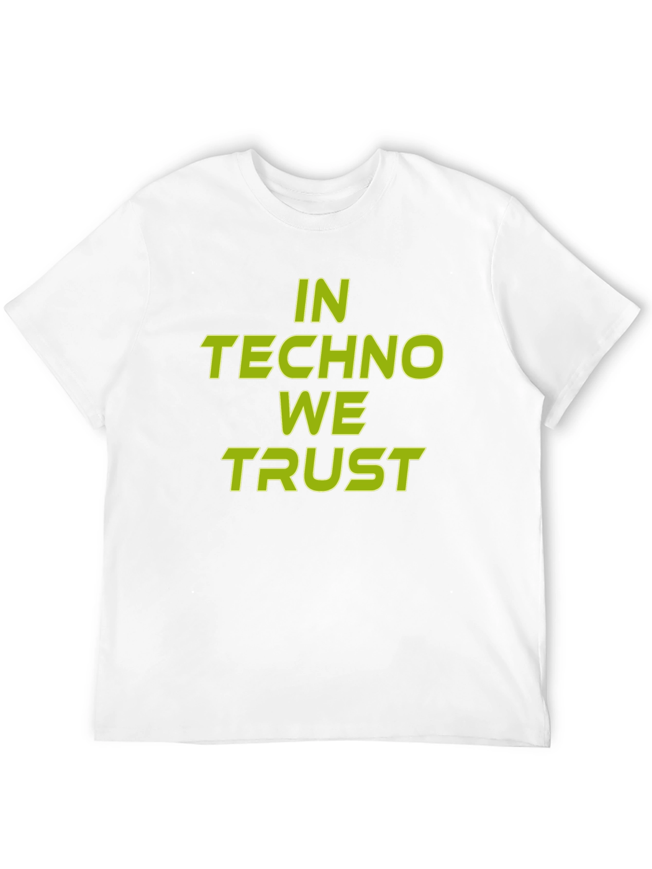 In Techno We Trust Graphic Tee