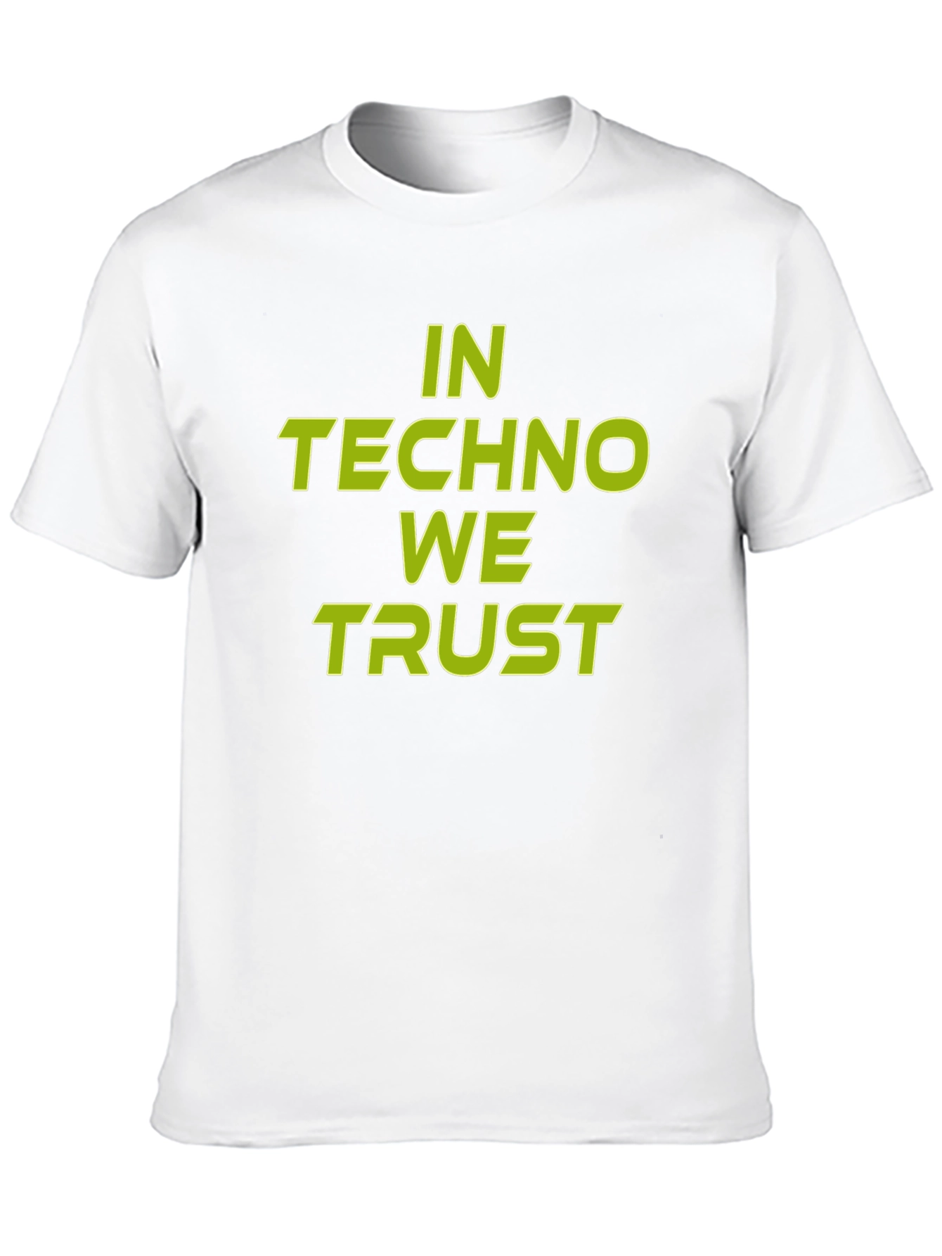 In Techno We Trust Graphic Tee
