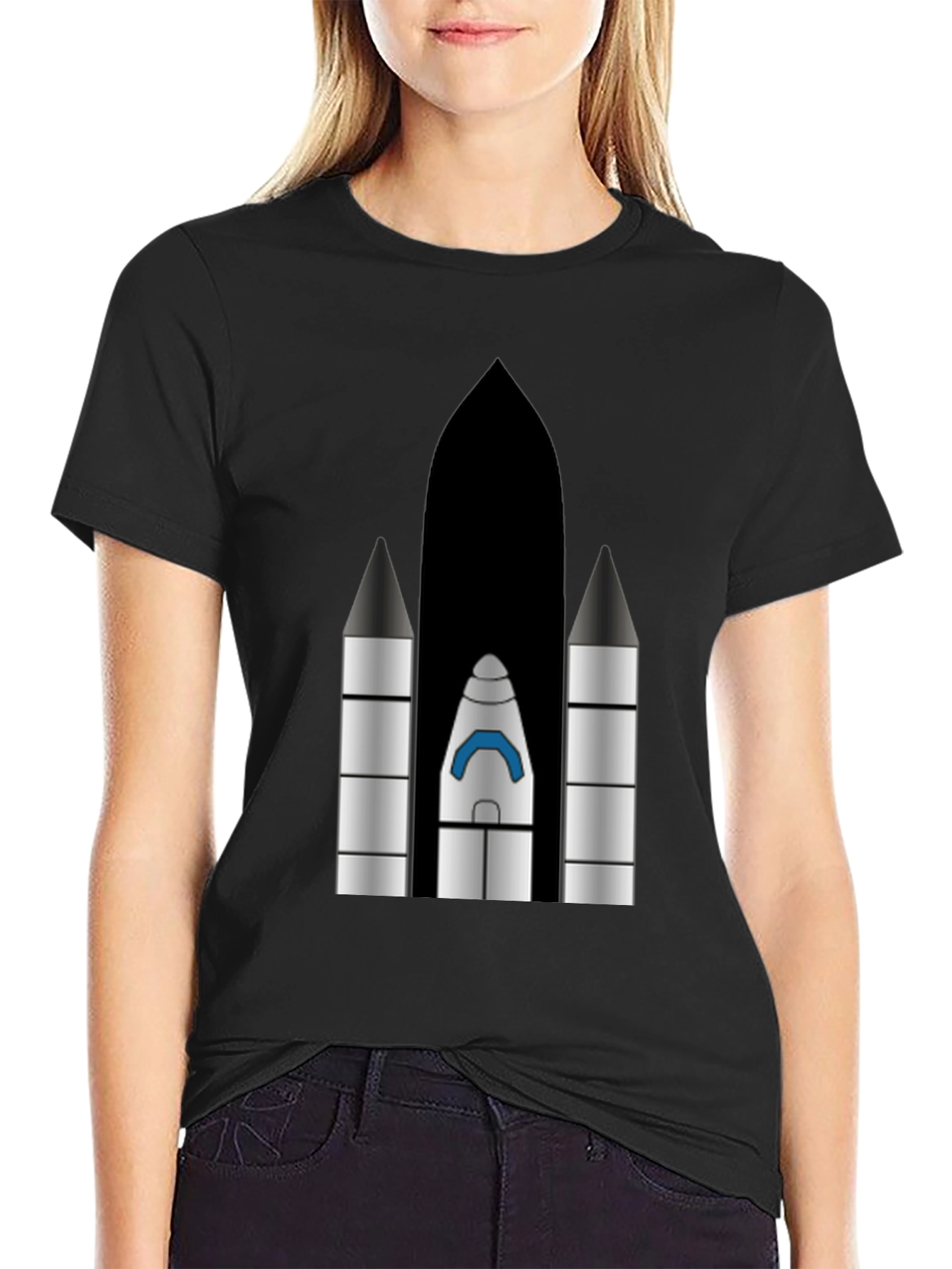 Rocket Graphic T-Shirt - Space Launch Apparel