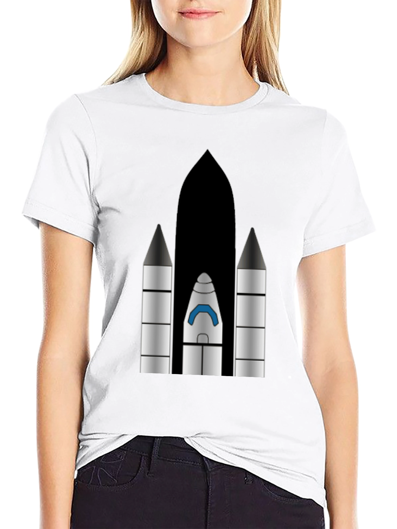 Rocket Graphic T-Shirt - Space Launch Apparel