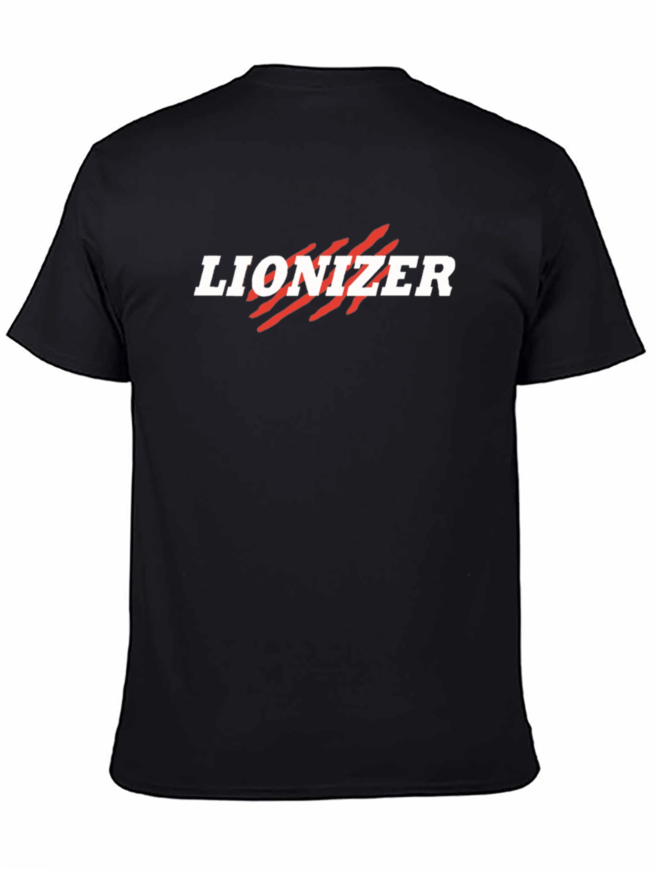 Lionizer Graphic Tee - Mens Black T-Shirt