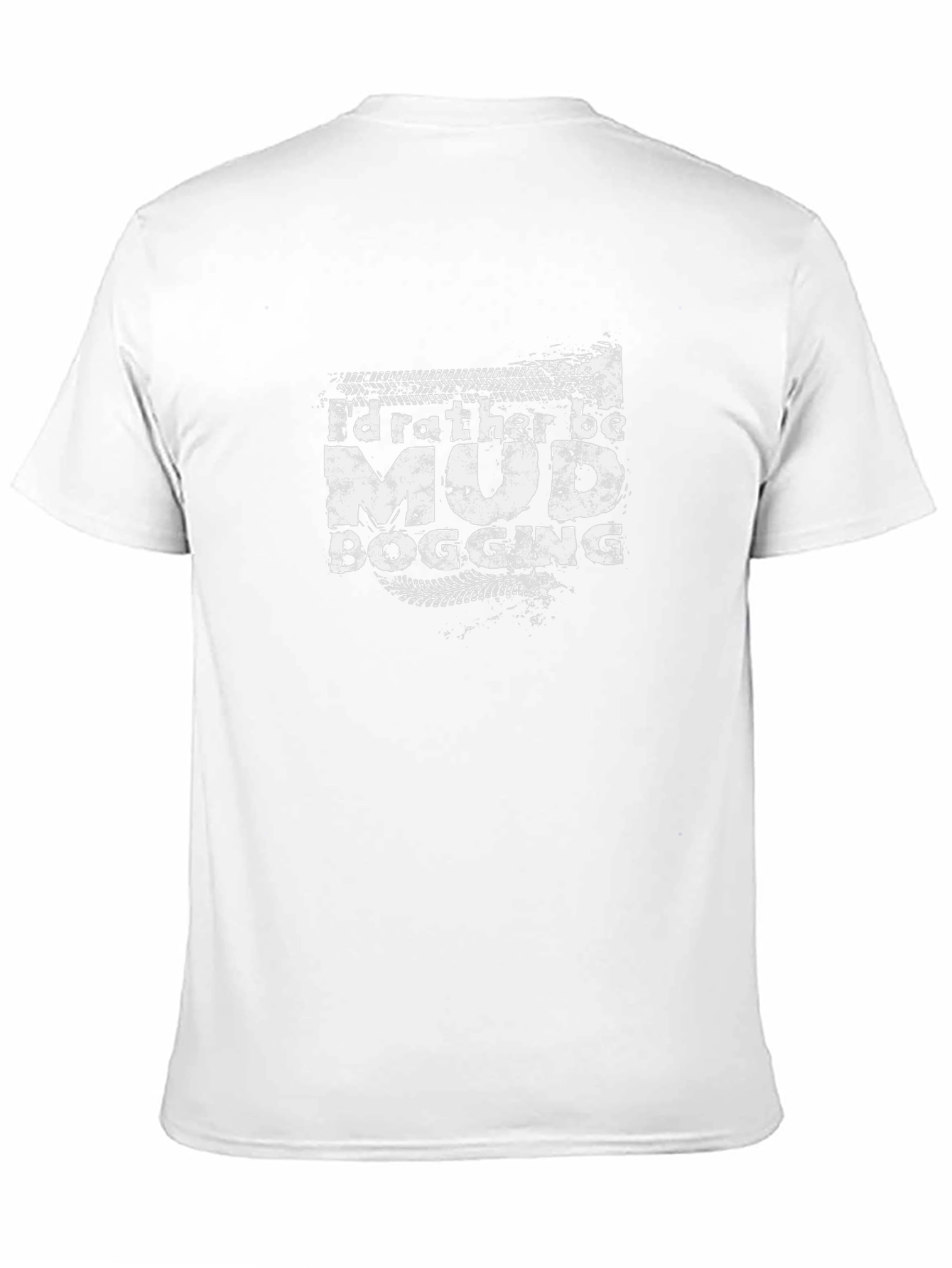 Mud Bogging Black Graphic T-Shirt