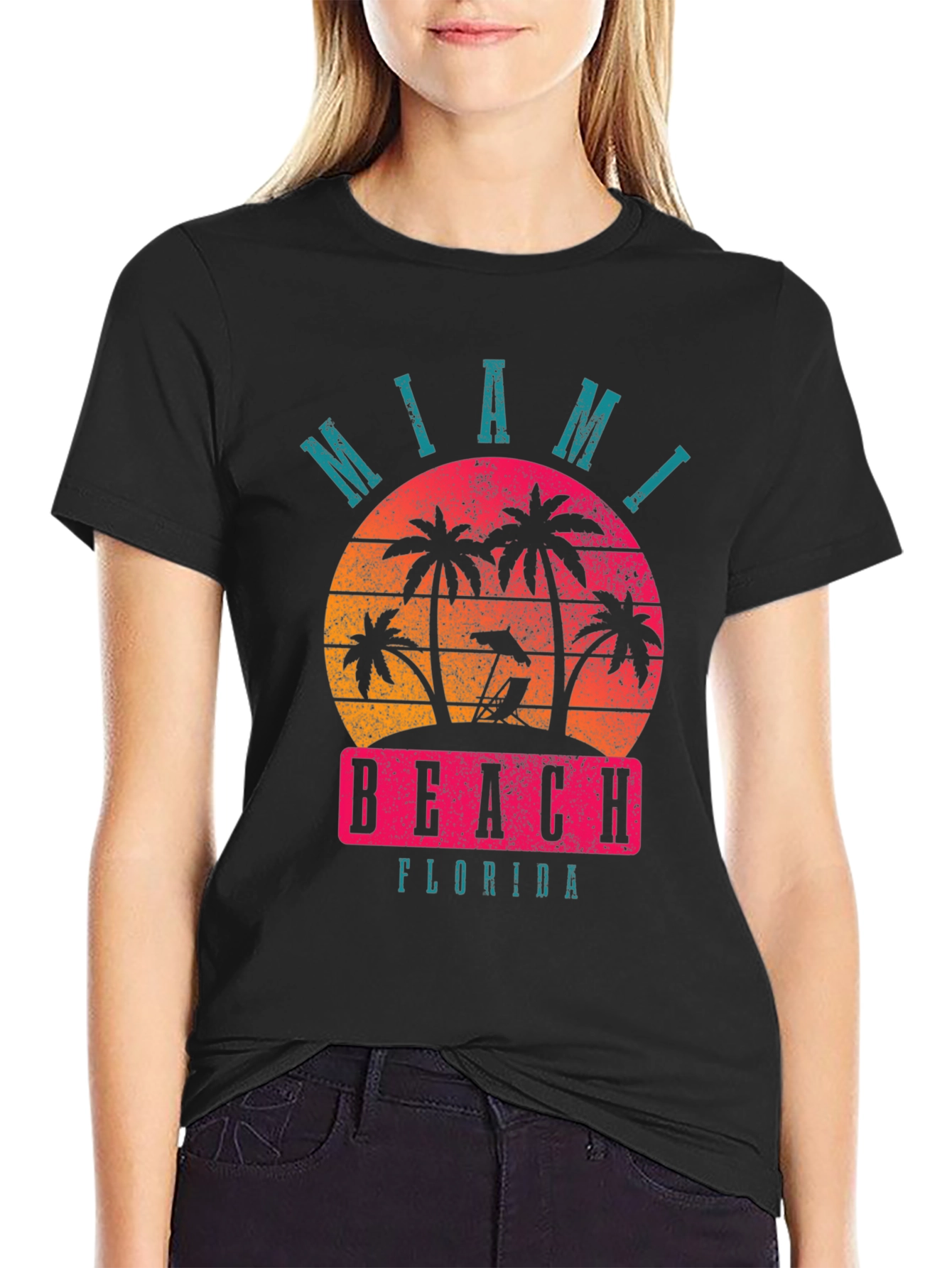Miami Beach Florida Graphic T-Shirt