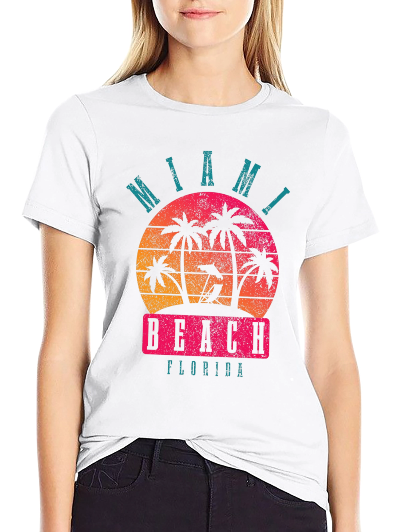 Miami Beach Florida Graphic T-Shirt