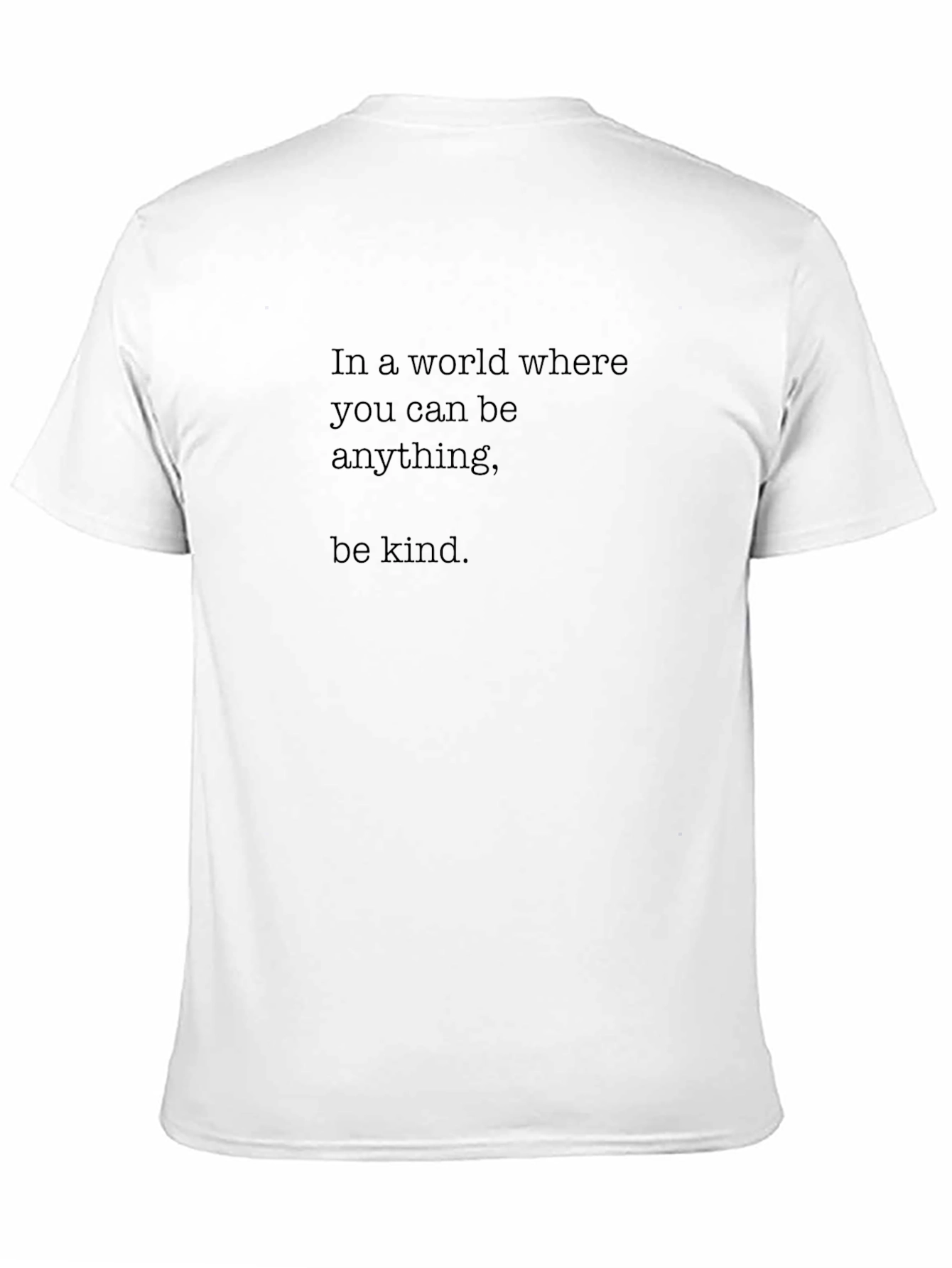 Be Kind Graphic T-Shirt - Black Casual Tee