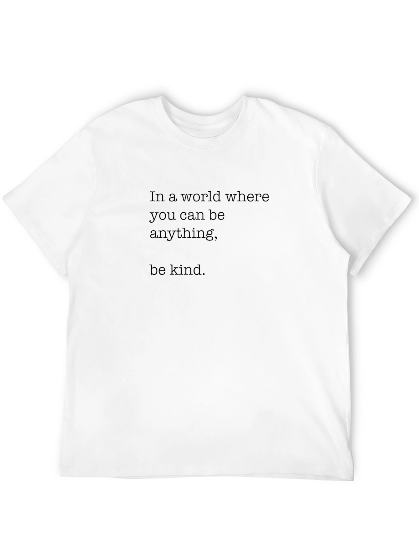 Be Kind Graphic T-Shirt - Black Casual Tee