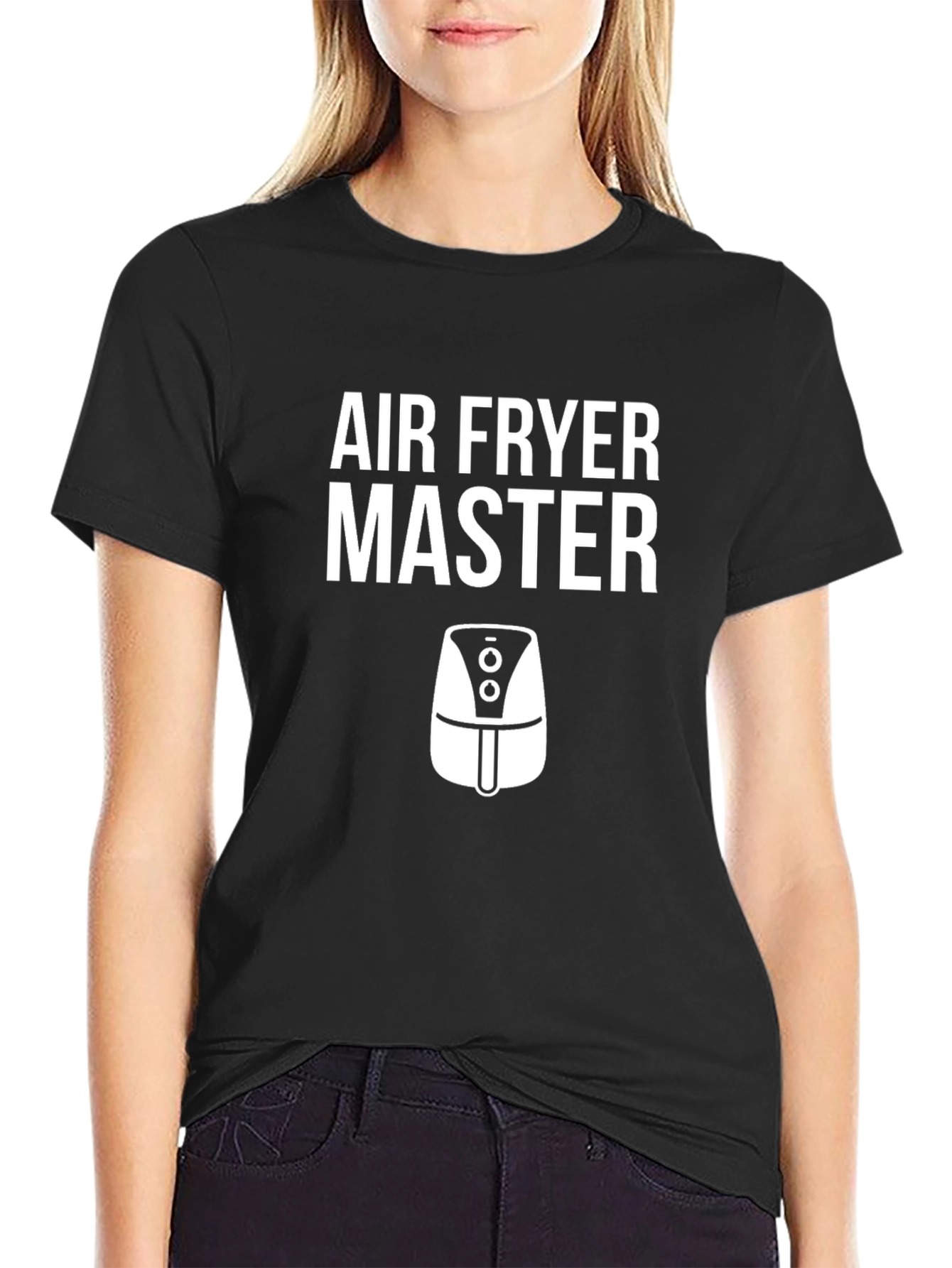 Air Fryer Master Graphic T-Shirt - Black