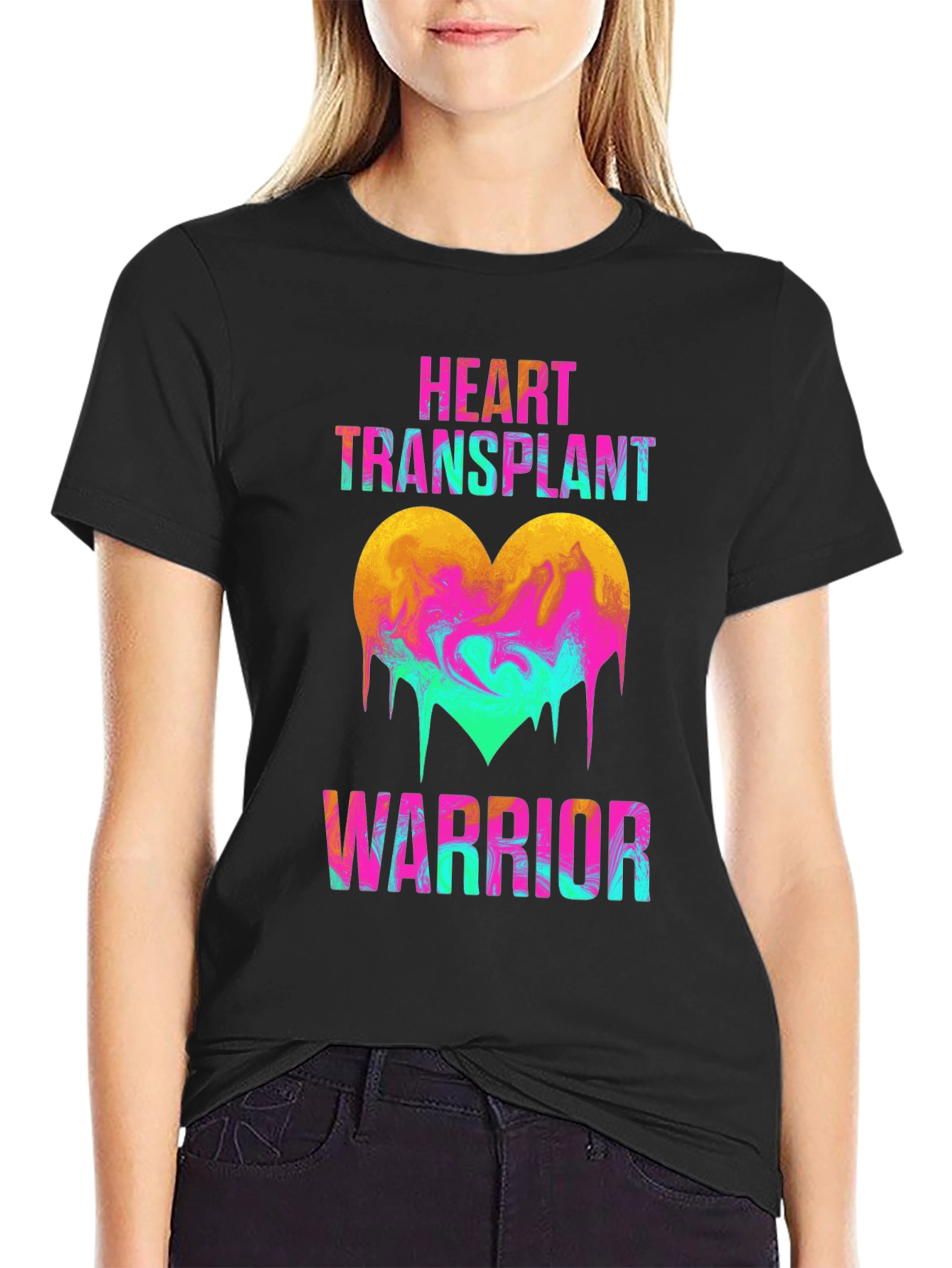 Heart Transplant Warrior Graphic Tee