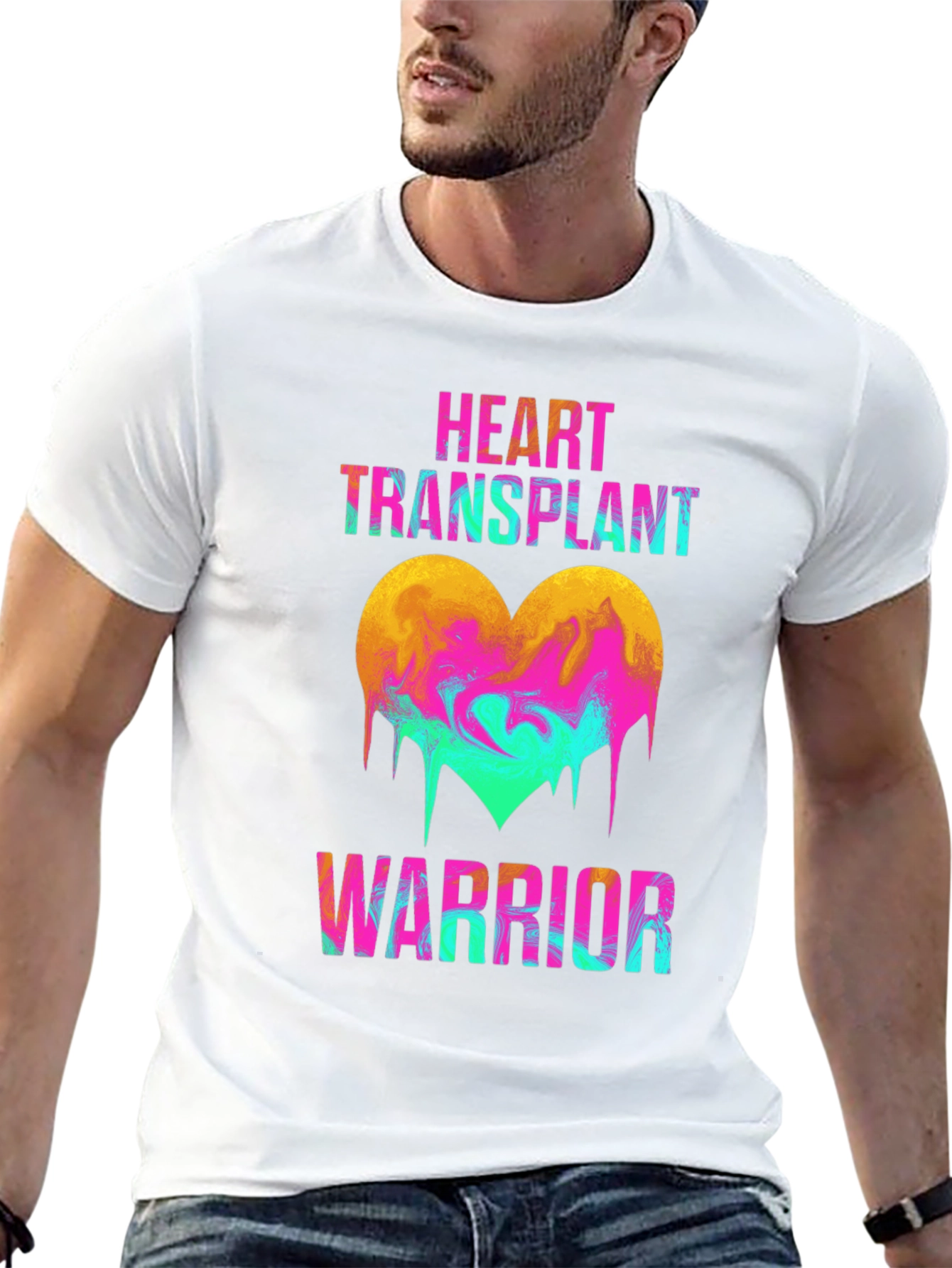 Heart Transplant Warrior Graphic Tee