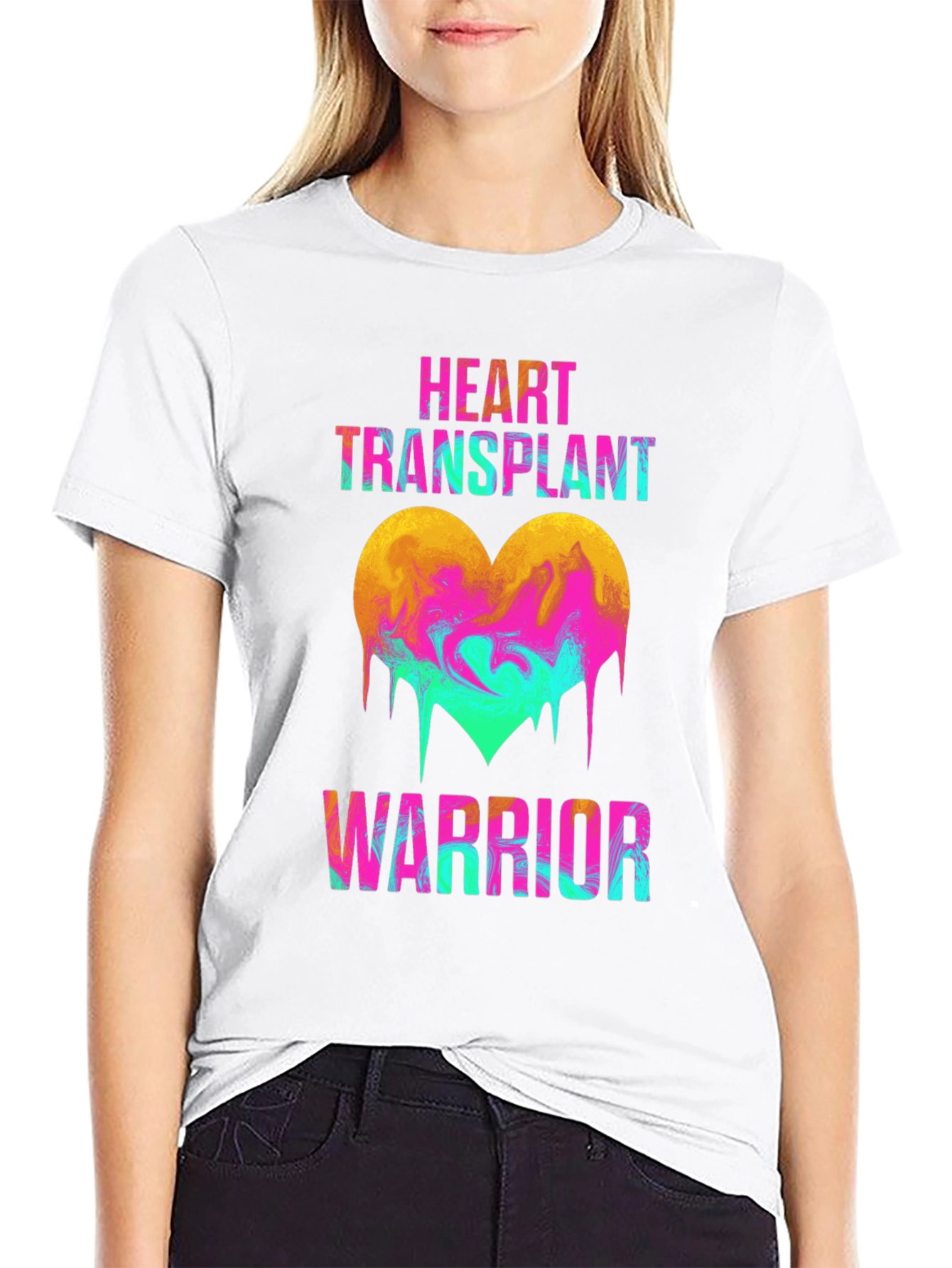 Heart Transplant Warrior Graphic Tee