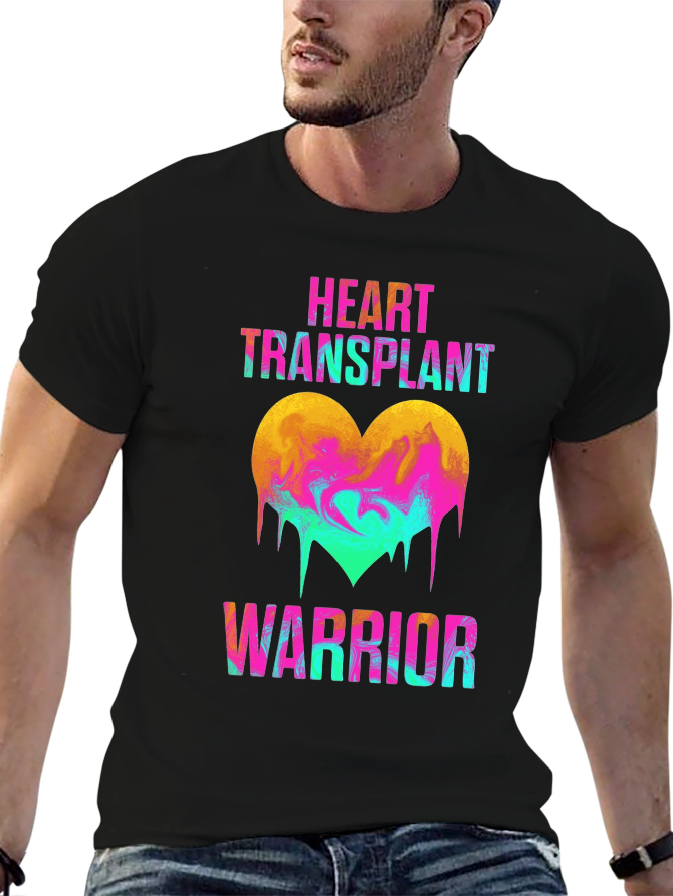 Heart Transplant Warrior Graphic Tee