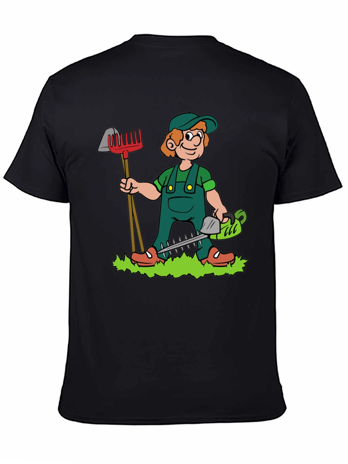 Gardener Cartoon T-Shirt