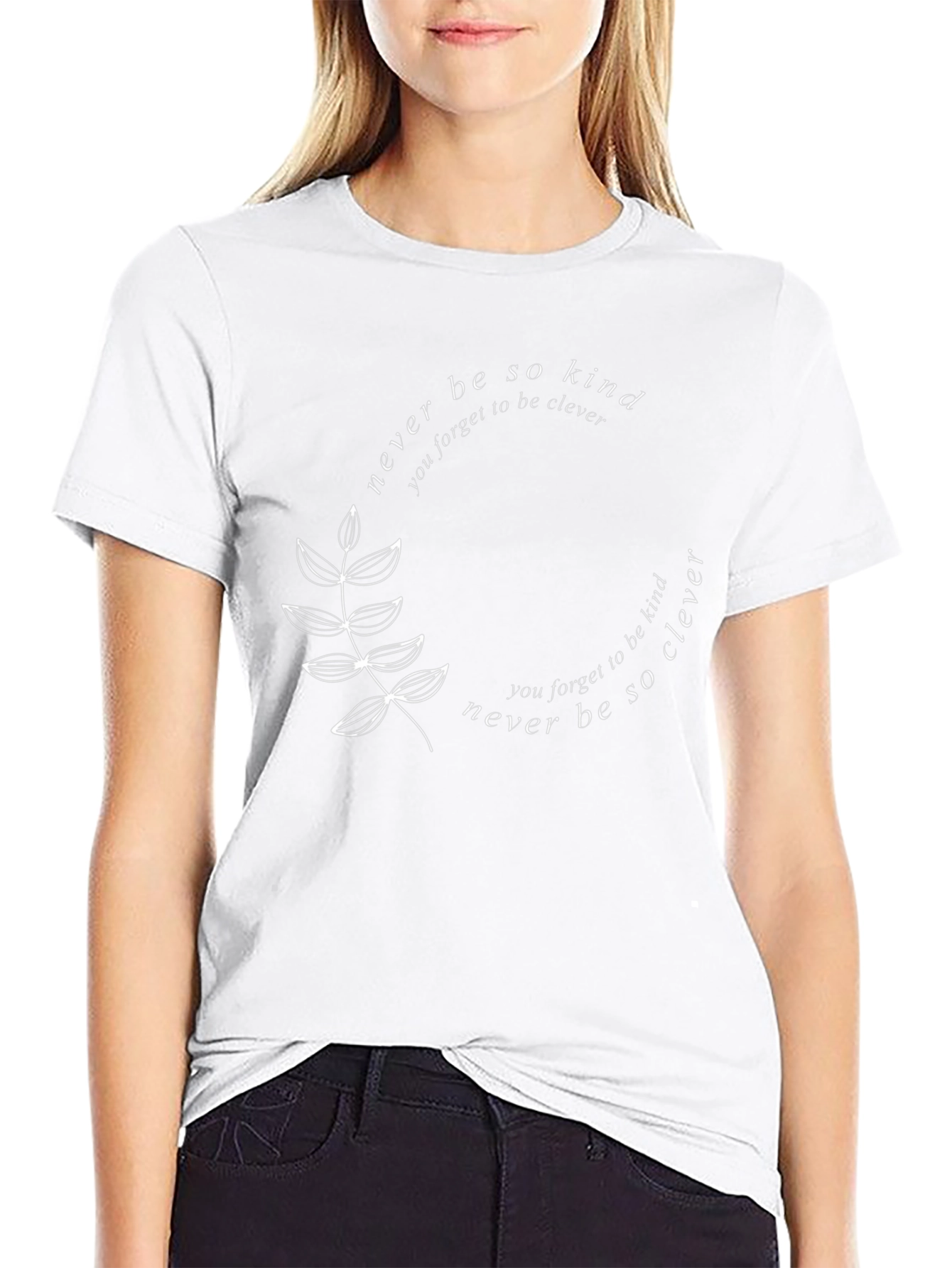 Kindness & Cleverness Graphic Tee - Black